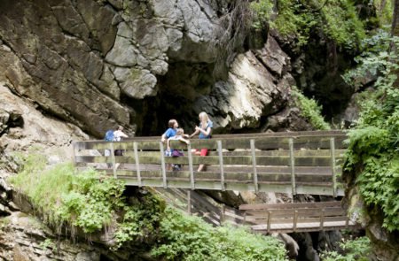 Wanderung durch die Gilfenklamm in Ratschings